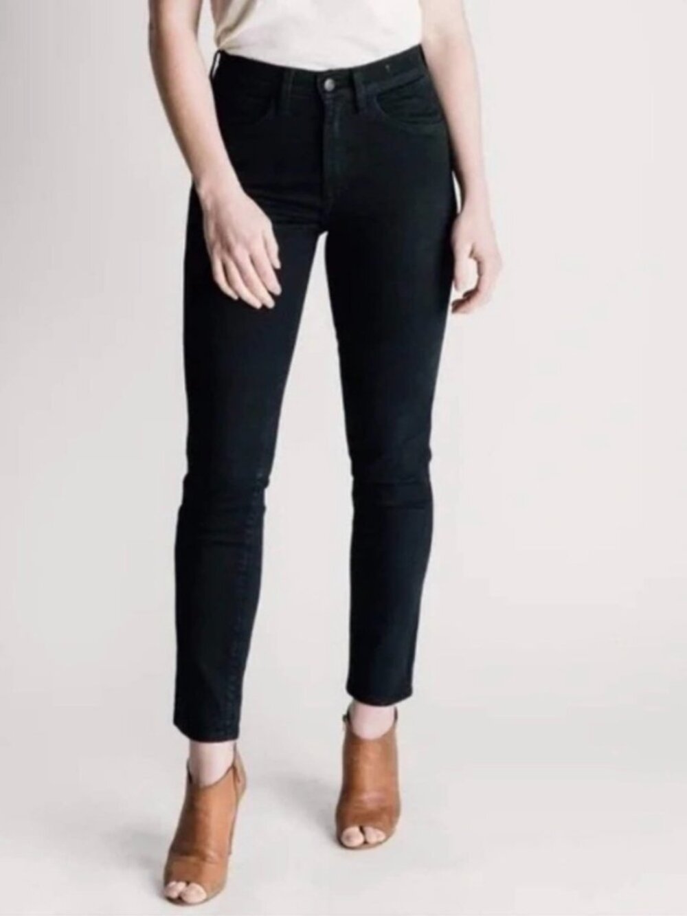 Imogene + Willie Josette High Rise Stretch Jeans Blue Black Size 27